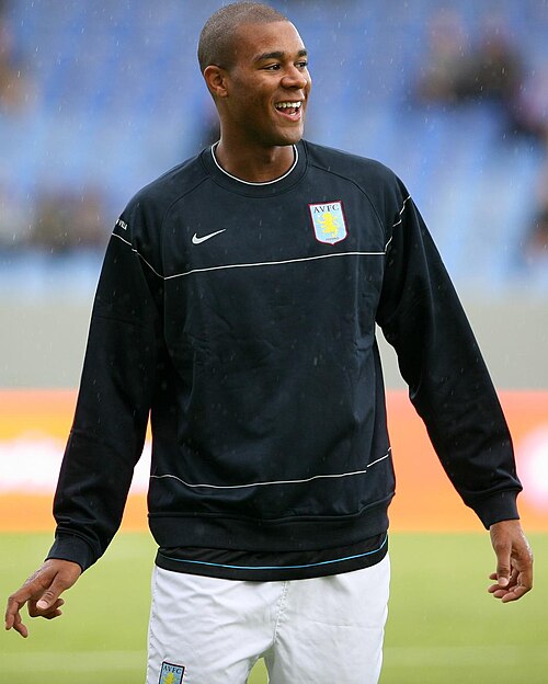 Zat Knight in action for Aston Villa
